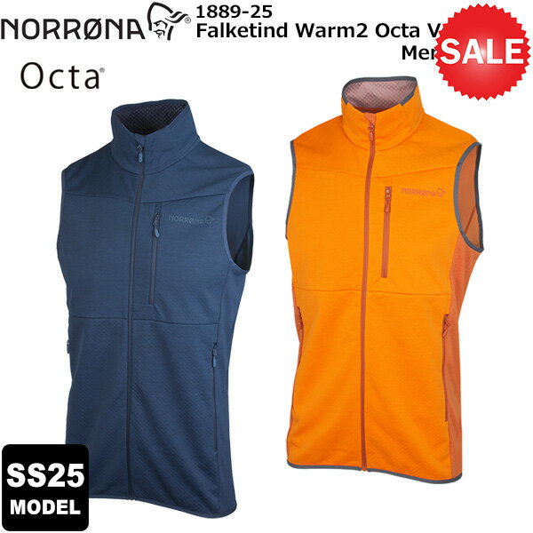 NORRONA(ノローナ) 【2025春夏モデル】Falketind Warm2 Octa Vest Men's 1889-25