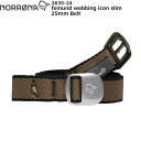 NORRONA(m[i) femund webbing icon slim 25mm Belt 2635-24