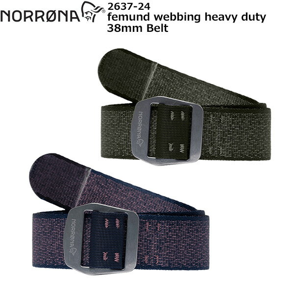 NORRONA(m[i) femund webbing heavy duty 38mm Belt 2637-24