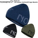 NORRONA(ノローナ) /29 merinoUll logo Beanie 5215-23