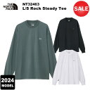 ◎THE NORTH FACE(ノースフェイス) 【2024年モデル】L/S Rock Steady Tee(ロングスリーブロックステディーティー) NT32463
