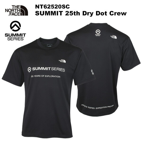 THE NORTH FACE(ノースフェイス) 【SUMMITシリーズ】SUMMIT 25th Dry Dot Crew(サミット25thドライドットクルー) NT62520SC