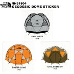 THE NORTH FACE(ノースフェイス) GEODESIC DOME Sticker (ジオデシックドームステッカー) NN31804