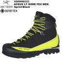 ARC'TERYX(A[NeNX) Acrux LT Gore-Tex M(ANbNX LT SAebNX u[c Y) X000006333 Sprint/Black