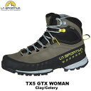 SPORTIVA(X|eBo) TX5 GTX WOMAN (go[XX5 SAebNXE[}) 27J Clay/Celery