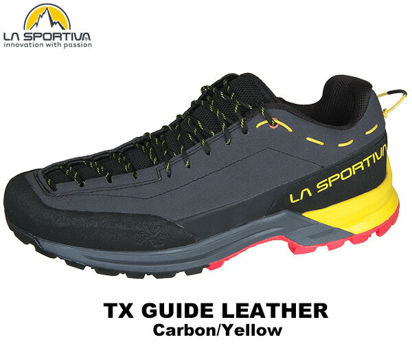 SPORTIVA(スポルティバ) TX Guide Leather (TXガイドレザー) 27S Carbon/Yellow