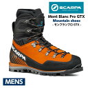 SCARPA スカルパ モンブランプロ GTX メンズ