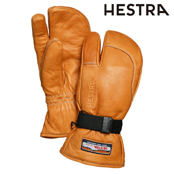 Hestra - ヘストラ スリーフィンガー フル レザー コーク Cork