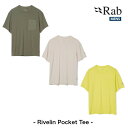 ラブ Rab Rivelin Pocket Tee(リベリン ポケット ティー)【メンズ】