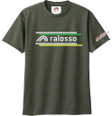 【ダブルラインプラクティスTシャツ】ralosso ラロッソ プラクティスシャツ ゲームシャツ ハーフパンツ スコート テニス テニスウェア 練習着 部活 テニ...