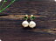ダイオプサイド&ケシパールのバックキャッチピアス 6月誕生石 RALULU.SHU ハンドメイド 5,709円