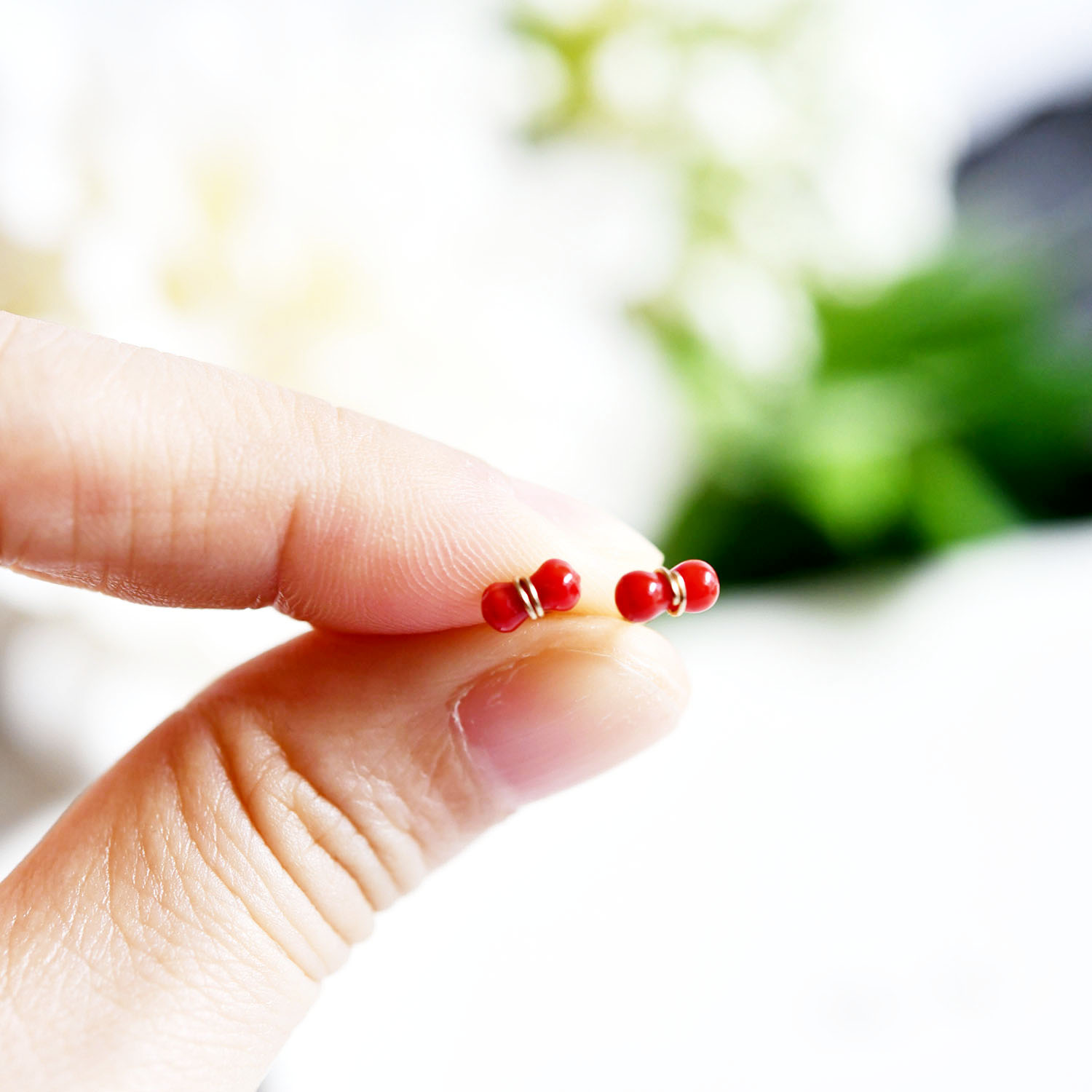 運気を上げる繁栄を呼び寄せる小粒赤...