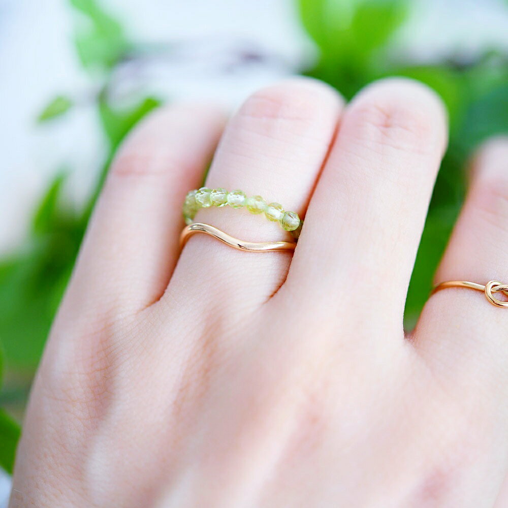 2WAY指輪兼イヤリングプチペリド...