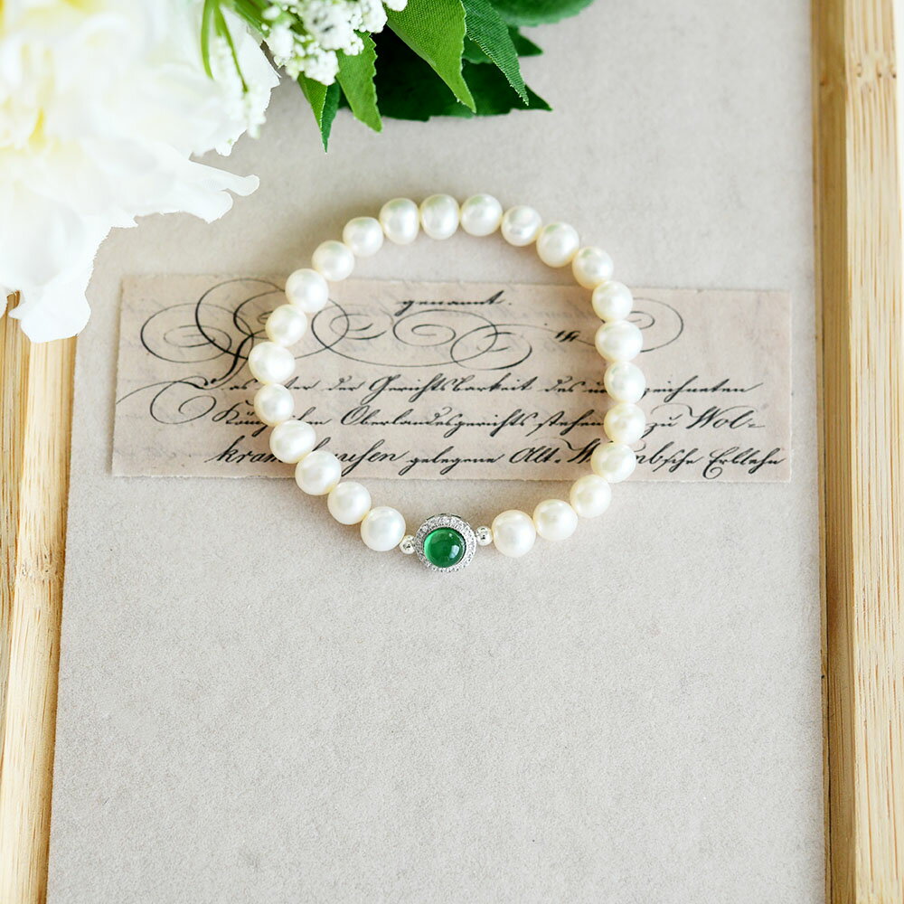 絆を深める癒しの石グリーンアゲート...