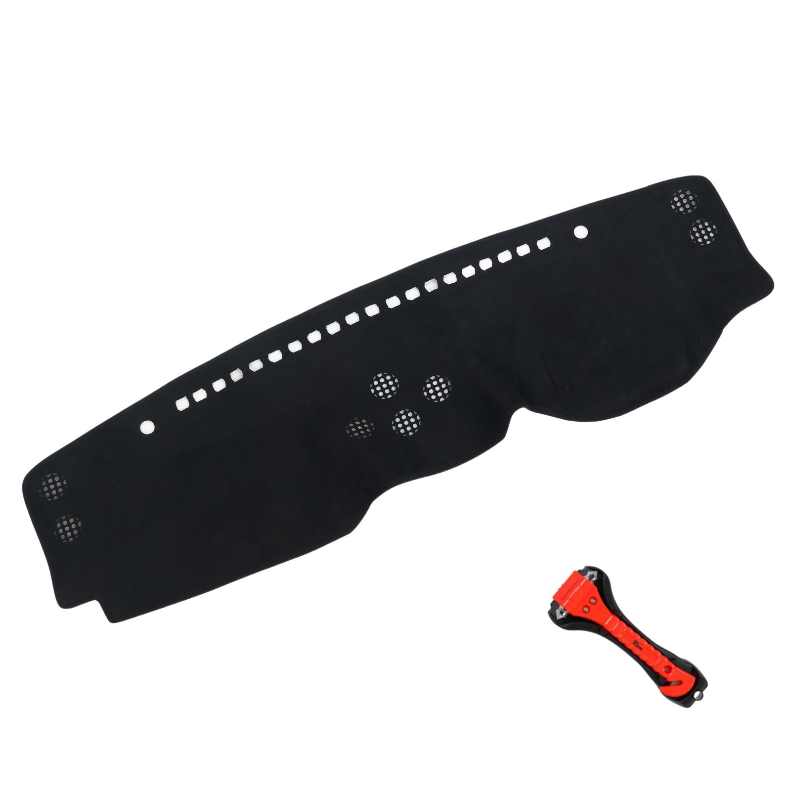 ＼楽天スーパーSALE／Ram トヨタ ランドクルーザープラド 合皮ダッシュボードマット 150系 後期 2017-2021 対応品 ブラック 日焼け防止 反射防止 保護マット インテリア アクセサリー 内装パーツ 滑り止め仕様