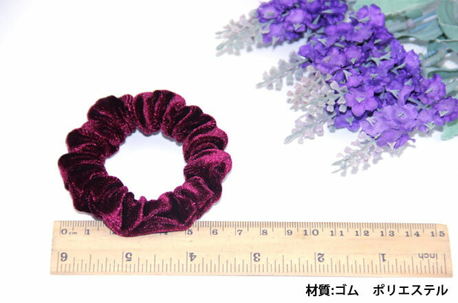 ヘアゴム 輪ゴム 布生地ヘアゴム ヘア輪ゴム ...の紹介画像2
