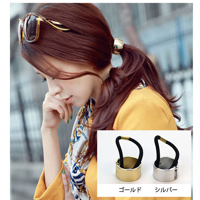 ポニーテールクリップ ヘアリング ヘアカフス ヘアゴム バンスクリップ ヘアクリップ ヘア留め
