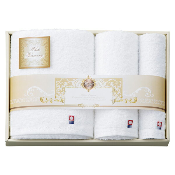 楽天市場】タオルセットホワイトハーモニーの通販