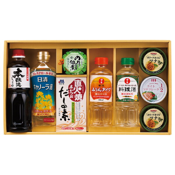 佃煮&調味料バラエティセット(ギフト　引き出物　引出物　快気祝い　結婚式　内祝い　お返し　引越し　..