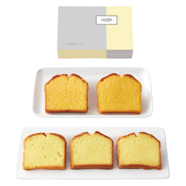 おすすめ特集お買い物ガイド■商品名：フルーツケーキセット■セット内容：レモンケーキ×3、オレンジケーキ×2■賞味期間：常温で30日■加工地：日本■化粧箱含む重量：約0.3kg■箱：約13×19.5×5.2cm※商品情報等が変更になる場合がございます。※賞味期間は、製造日または加工・出荷日を基準に90日以内のものを保存方法と併せて記載しております。※商品到着後の日持ち期間は、配送日数などにより異なりますので、予めご了承ください。※注文後、お届けまでに約1〜2週間程(年末年始、夏季休業等の一部期間を除く)かかります。日付け指定をされていてもその指定日にお届け出来ない場合がございますので、予めご了承ください。※ご注文が【10個未満】の場合は、同じご注文番号につきチャージアップ料600円【税別】がかかります。※ご注文・配送状況などにより、最短発送日を変更させて頂く場合がございます。結婚式　披露宴　結婚引出物　結婚引き出物　ご結婚内祝い　ウェディング　ギフト　ブライダルギフト　引出物　引き出物　人気の引出物　人気の引き出物　出産祝い　結婚祝い　内祝い　内祝　出産内祝い　新築内祝い　快気祝い　お返し　記念品　ごあいさつ　のし無料　オリジナルカード　無料オリジナルカード　フォトカード　カタログ　ギフト　ギフトカタログ　カタログ式ギフト　チョイスギフト　お買い得カタログ　チョイスカタログ　グルメカタログ　カタログタイプギフト　プレゼント