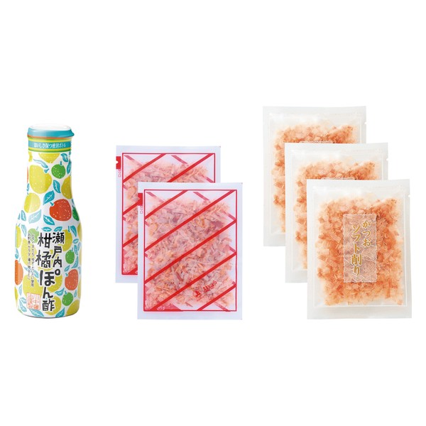 おすすめ特集お買い物ガイド■商品名：まるじょう 瀬戸内柑橘ぽん酢NW■セット内容：瀬戸内柑橘ぽん酢200ml×1、かつおぶし（かつお削り×2、ソフト削り×3）■加工地：日本■化粧箱含む重量：約0.4kg■箱：約17×16.5×6cm※商品情報等が変更になる場合がございます。※ご注文・配送状況などにより、最短発送日を変更させて頂く場合がございます。結婚式　披露宴　結婚引出物　結婚引き出物　ご結婚内祝い　ウェディング　ギフト　ブライダルギフト　引出物　引き出物　人気の引出物　人気の引き出物　出産祝い　結婚祝い　内祝い　内祝　出産内祝い　新築内祝い　快気祝い　お返し　記念品　ごあいさつ　のし無料　オリジナルカード　無料オリジナルカード　フォトカード　カタログ　ギフト　ギフトカタログ　カタログ式ギフト　チョイスギフト　お買い得カタログ　チョイスカタログ　グルメカタログ　カタログタイプギフト　プレゼント