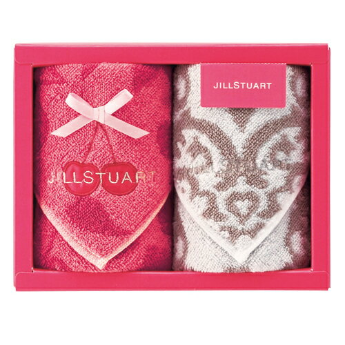 ジルスチュアート JILL STUART ジル スチュアート プティスリーズ タオルハンカチ2P(日用品　誕生日　ギフト　引き出物　引出物　快気祝い　結婚式　内祝い　お返し　引越し　ご挨拶　お返し　プレゼント　贈り物)