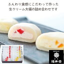 【メーカー直送】岡山 創業明治四年「福井堂」生クリーム大福3種セット(ギフト 引き出物 引出物 快気祝い 結婚式 内祝い お返し 引越し ご挨拶 香典返し お歳暮 お祝い お礼 お取り寄せ 人気スイーツ スイーツ 手土産 誕生日 人気 プレゼント)