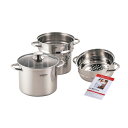 落合 務 IH対応 スチーム&パスタポット20cm(ギフト 引き出物 引出物 快気祝い 結婚式 内祝い お返し 引越し ご挨拶 香典返し)