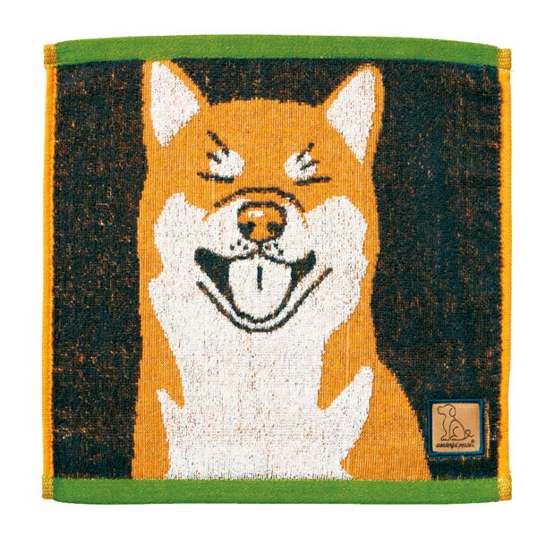 ワンダフルピース ラブアイズ キャリータオル 柴犬(ギフト　プレゼント　内祝い　御祝　お返し　ご挨拶　御誕生日　出産祝い　愛犬家　犬柄　アニマルプリント　わんちゃん　かわいい)