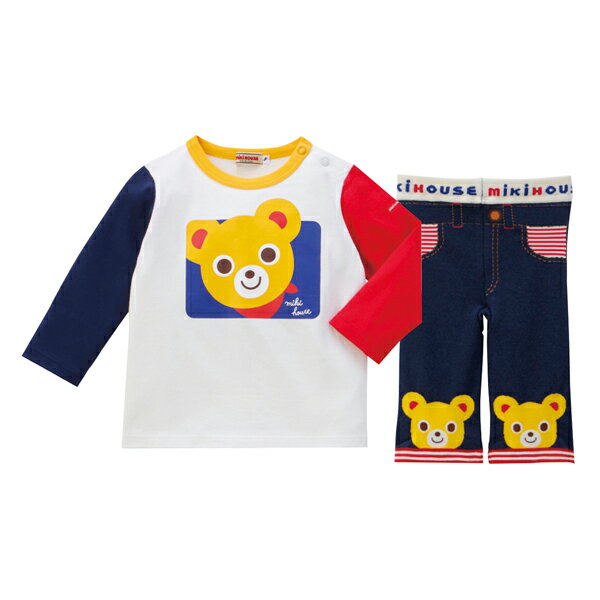 ミキハウス Tシャツセット 黄(ギフト 引き出物 引出物 快気祝い 結婚式 内祝い お返し 引越し ご挨拶 香典返し)