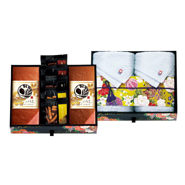 ミニたんす御進物 「いちご、いちえ。」かすてぃら&今治産たおる