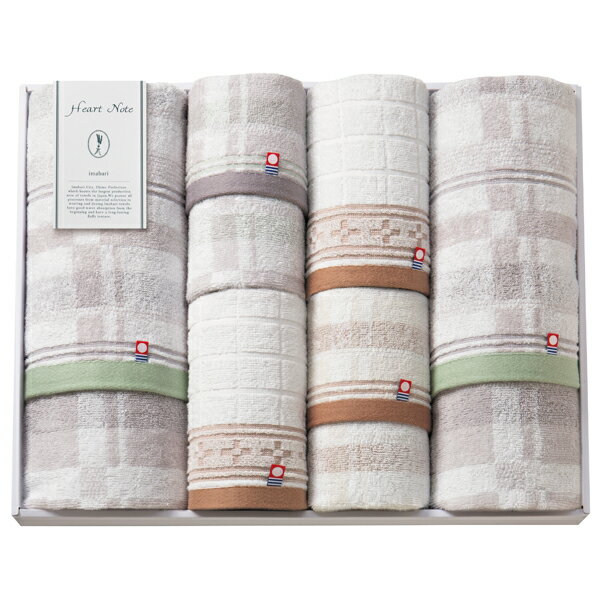 Heart Note タオルセット(ギフト　引き出物　引出物　快気祝い　結婚式　内祝い　お返し　引越し　ご挨拶　香典返し)