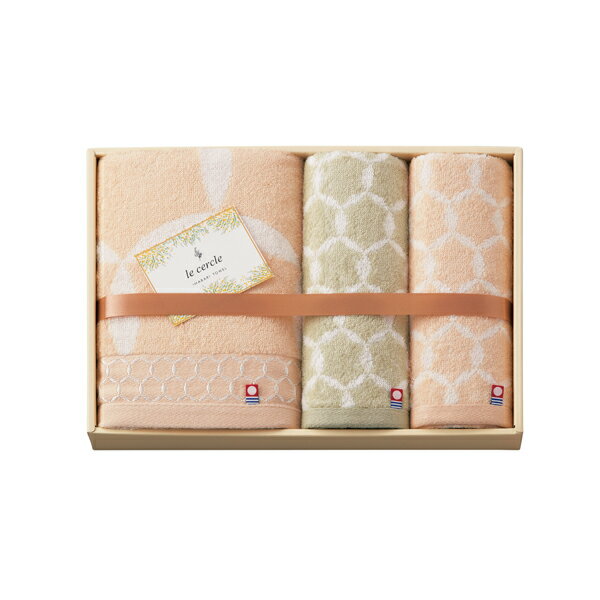Rakuten - ル・セルクル 今治産タオルセット(ギフト　引き出物　引出物　快気祝い　結婚式　内祝い　お返し　引越し　ご挨拶　香典返し)