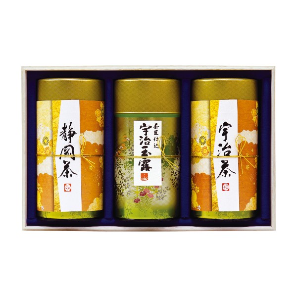 Rakuten - 宇治森徳 産地銘茶詰合せ AKU-100T(ギフト　引き出物　引出物　快気祝い　結婚式　内祝い　お返し　引越し　ご挨拶　香典返し)