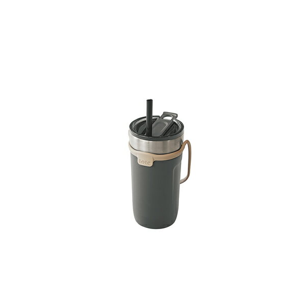 Rakuten - トート ストロー付3Wayタンブラー520mL チャコール RH-1759(ギフト　引き出物　引出物　快気祝い　結婚式　内祝い　お返し　引越し　ご挨拶　香典返し)