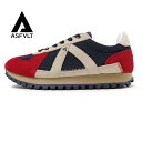 【ASFVLT アスファルト】GATE NAVY TAN RED ゲート ネイビー タン レッド スニーカー レディース メンズ タウンスニーカー【GAT005...