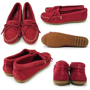 正規販売店【MINNETONKAミネトンカモカシン】キルティースウェードモカシンシューズスリッポンKILTYSUEDEMOCHARDSOLE(400.401.401T.402.403.407T.409.409T【2014】【送料無料】