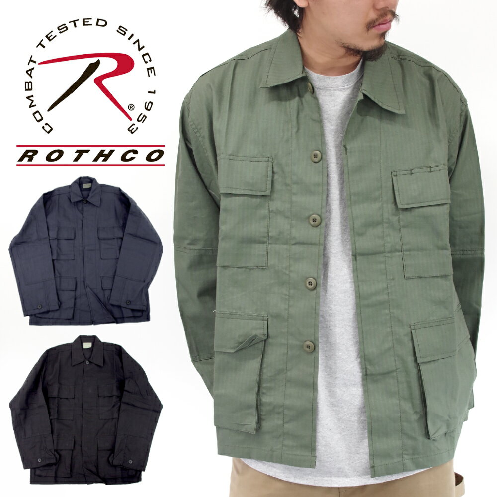 ROTHCO（ロスコ）/COTTONRIP-STOPTACTICALBDUSHIRTSコットンリップストップタクティカルシャツミリタリージャケット