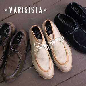 【VARISISTA ヴァリジスタ】スエードレザーチロリアンシューズ レザー スエード アウトドア 紳士靴 革靴 Z1025