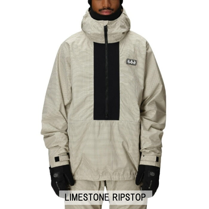 25-26 686 シックスエイトシックス MENS GHOST 2.5L ANORAK スノーボードウェア ジャケット メンズ 2025-2026年 M3WN136 3