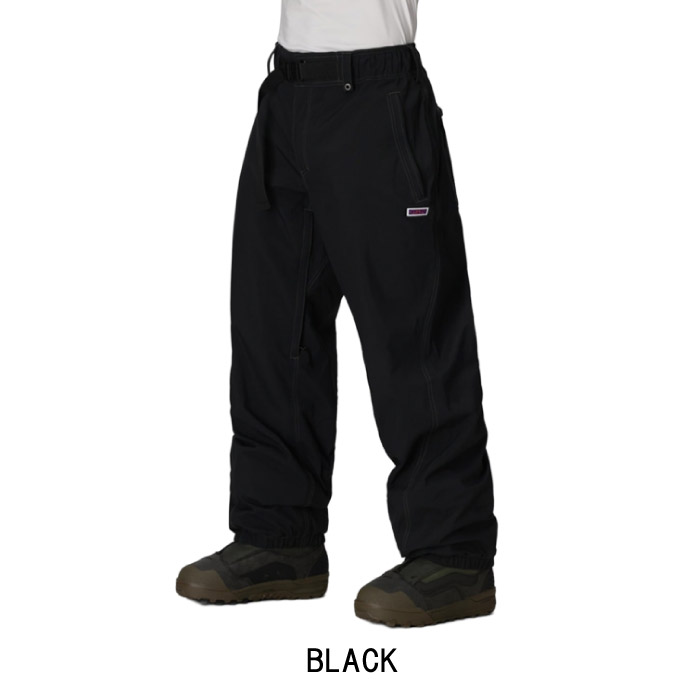 25-26 686 シックスエイトシックス MENS DOJO SHELL PANT スノーボードウェア パンツ メンズ 2025-2026年 M5WN239 2