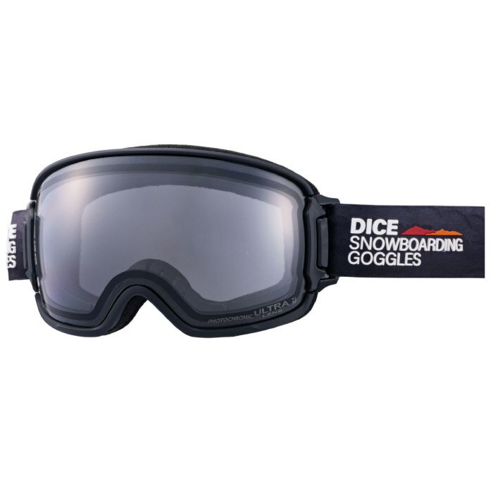 25-26 DICE ダイス BANK バンク MBK スノーボード ゴーグル ULTRA調光ミラー ライトグレイ/ライトシルバーミラー 2025-2026年 BK54570