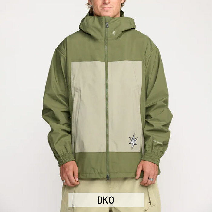 Rampjack Trip店の25-26 VOLCOM ボルコム ARTHUR 3L JACKET スノーボードウェア ジャケット メンズ 2025-2026年 G0652609｜アングル3