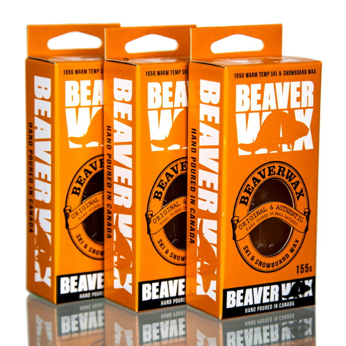 BEAVERWAX ビーバーワックス THE CLASSIC ウォーム スノーワックス ミントの香り ...