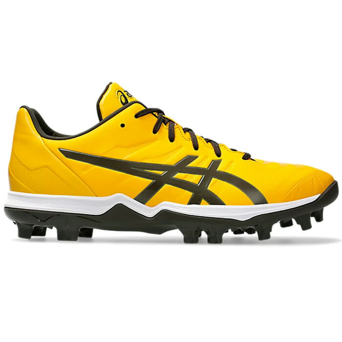 asics アシックス 野球スパイク GOLDSTAGE FANG メンズ Saffron/Black Coffee 1121A067.750