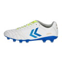 hummel ヒュンメル サッカースパイク ヴォラートIII PRO メンズ 2E相当 レギュラーラスト ホワイト/ライトブルー HAS1244R