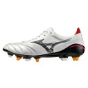 Mizuno ミズノ サッカースパイク モレリアネオIV JAPAN MIX 取替式 ユニセックス 2E相当 天然芝 土 人工芝のグランド用 ホワイト/ブラック...