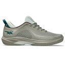 asics アシックス バスケットシューズ GLIDE NOVA FF 4 グライド ノヴァ 4 グレーx緑 ユニセックス 1063A105