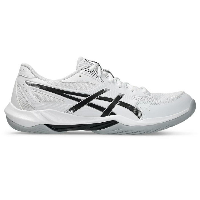 asics アシックス バレーボールシューズ GEL-ROCKET 12 STANDARDラスト ローカット ホワイト/ブラック ..