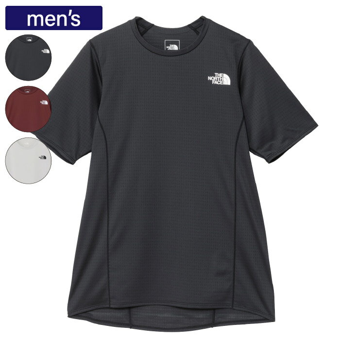 THE NORTH FACE ザ ノースフェイス ショートスリーブドライドットライトクルー メンズ Tシャツ 半袖 吸汗速乾性 静電気防止 ランニング NT12588